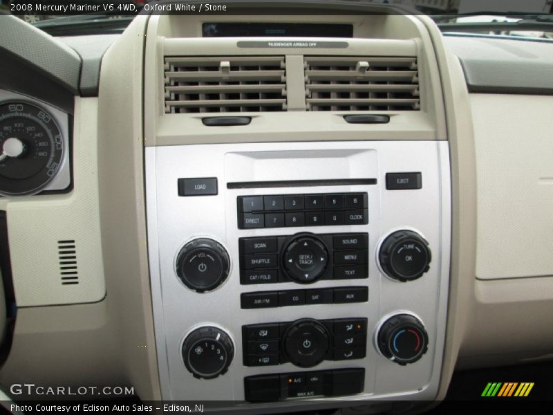 Controls of 2008 Mariner V6 4WD