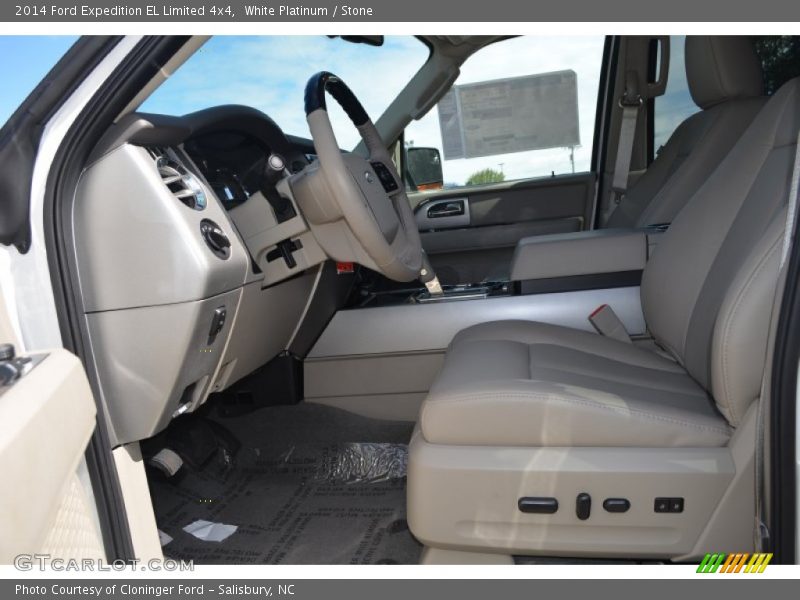 White Platinum / Stone 2014 Ford Expedition EL Limited 4x4
