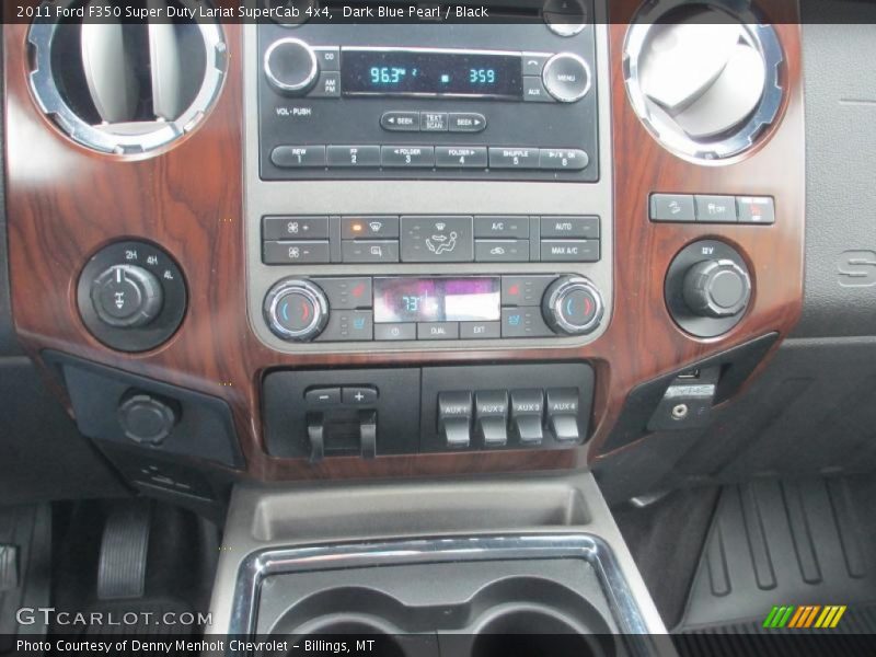 Controls of 2011 F350 Super Duty Lariat SuperCab 4x4