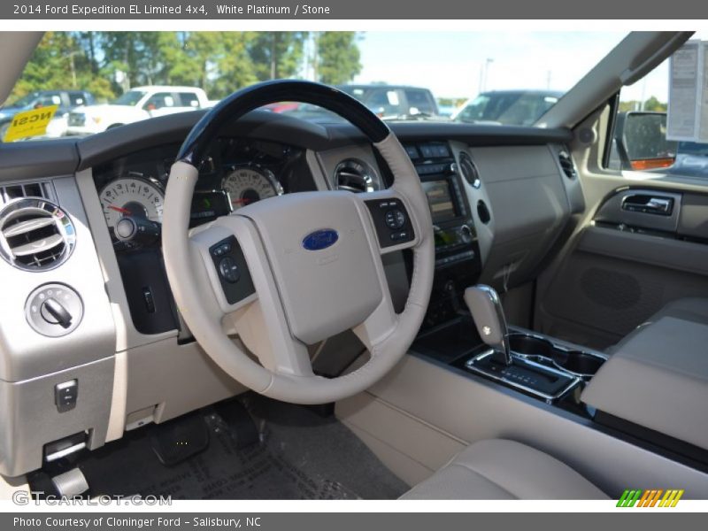 White Platinum / Stone 2014 Ford Expedition EL Limited 4x4