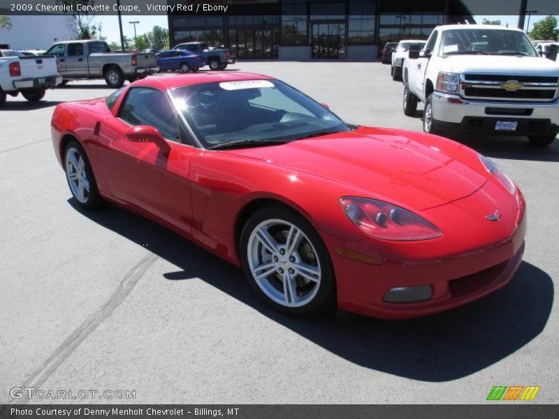 Victory Red / Ebony 2009 Chevrolet Corvette Coupe