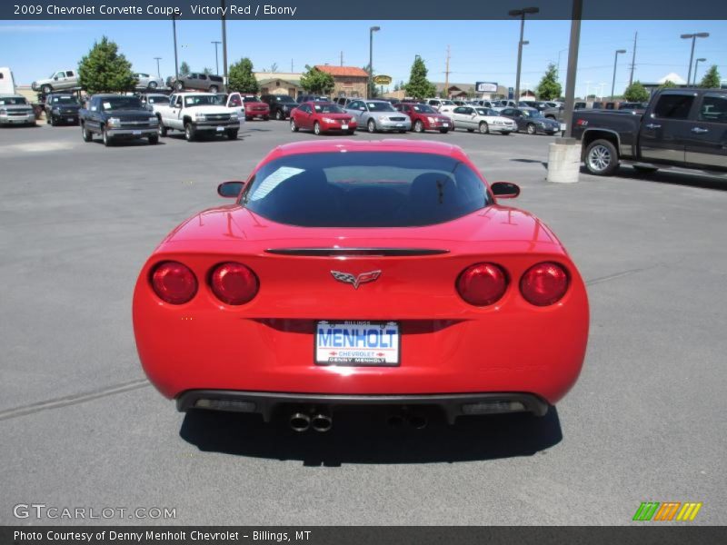 Victory Red / Ebony 2009 Chevrolet Corvette Coupe