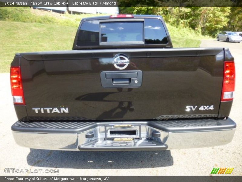 Espresso Black / Almond 2014 Nissan Titan SV Crew Cab 4x4