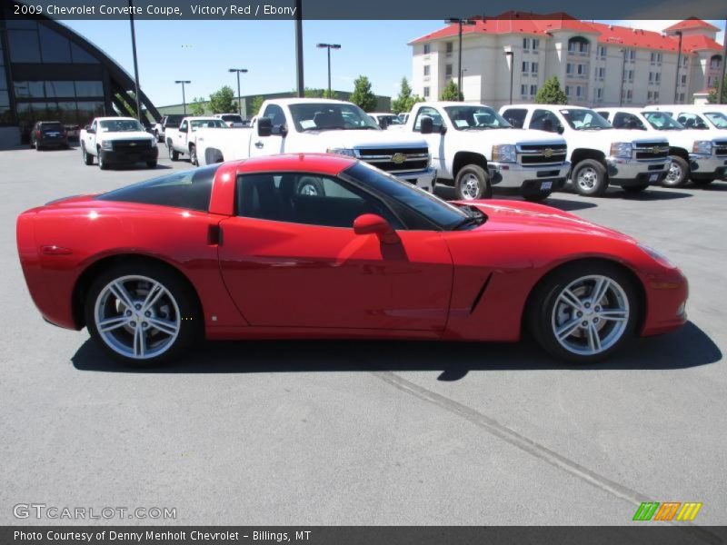 Victory Red / Ebony 2009 Chevrolet Corvette Coupe