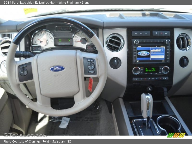White Platinum / Stone 2014 Ford Expedition EL Limited 4x4