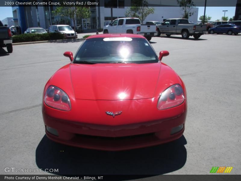 Victory Red / Ebony 2009 Chevrolet Corvette Coupe
