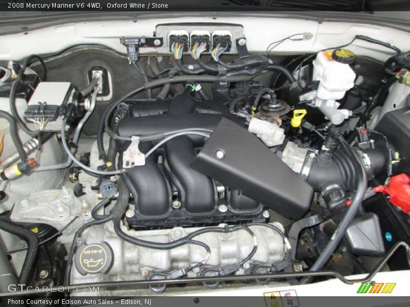  2008 Mariner V6 4WD Engine - 3.0 Liter DOHC 24 Valve V6