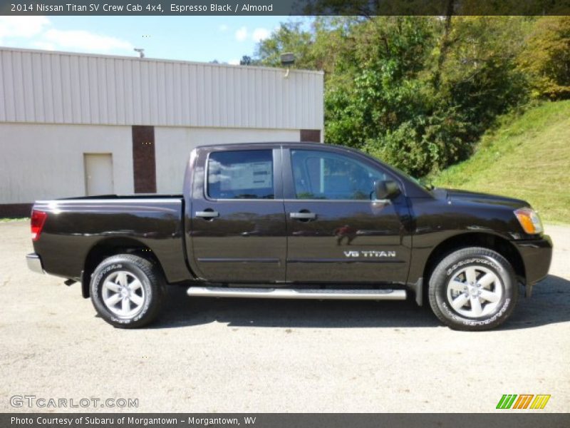 Espresso Black / Almond 2014 Nissan Titan SV Crew Cab 4x4