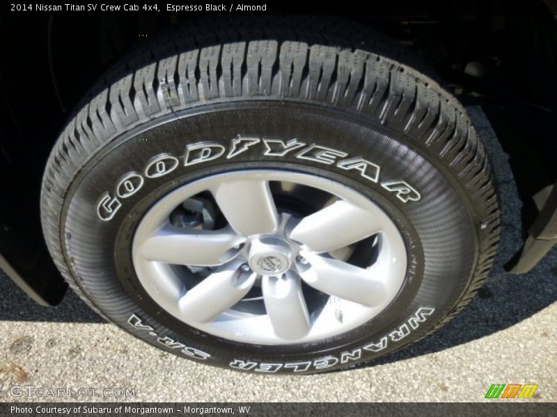 Espresso Black / Almond 2014 Nissan Titan SV Crew Cab 4x4