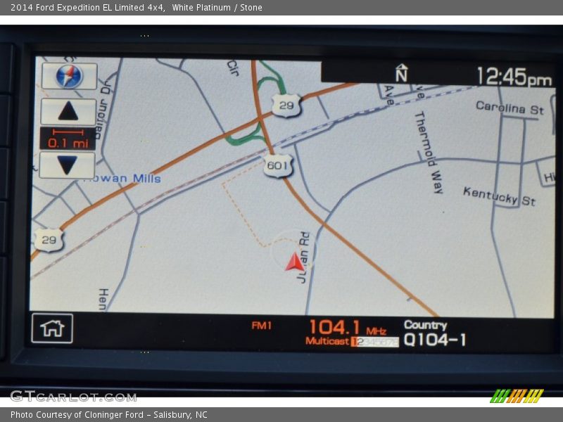 Navigation of 2014 Expedition EL Limited 4x4