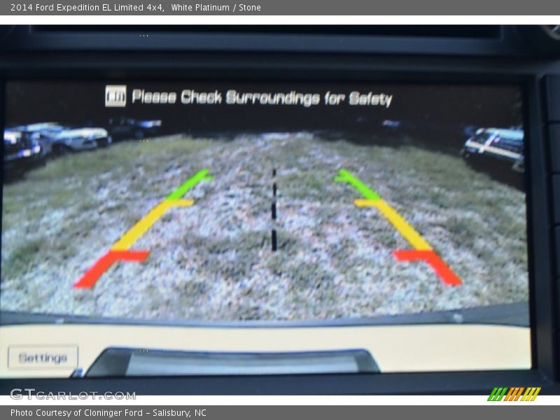 White Platinum / Stone 2014 Ford Expedition EL Limited 4x4
