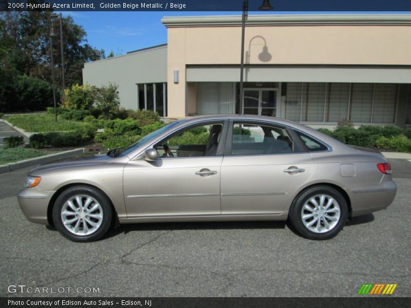 Golden Beige Metallic / Beige 2006 Hyundai Azera Limited