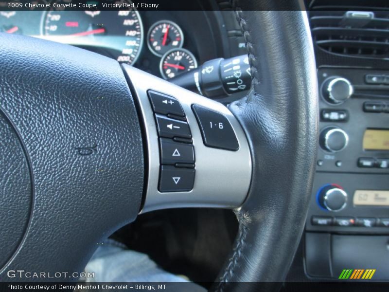 Victory Red / Ebony 2009 Chevrolet Corvette Coupe