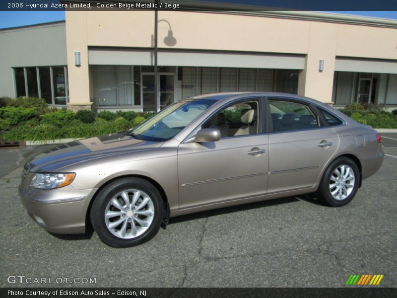 Golden Beige Metallic / Beige 2006 Hyundai Azera Limited