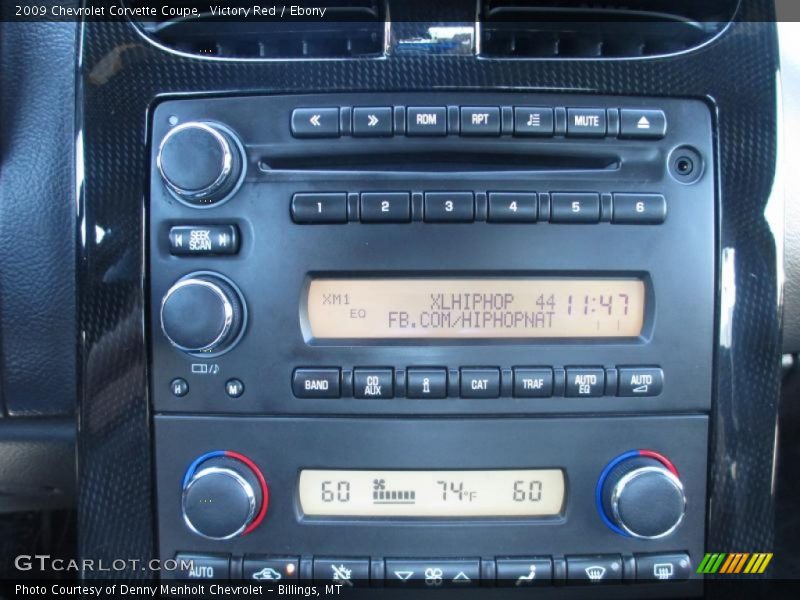 Audio System of 2009 Corvette Coupe