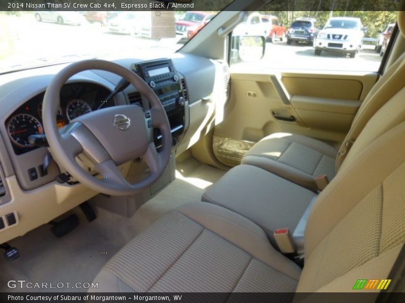 Espresso Black / Almond 2014 Nissan Titan SV Crew Cab 4x4