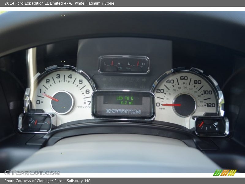 White Platinum / Stone 2014 Ford Expedition EL Limited 4x4
