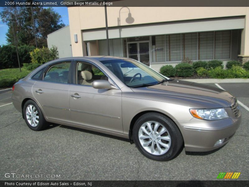 Golden Beige Metallic / Beige 2006 Hyundai Azera Limited