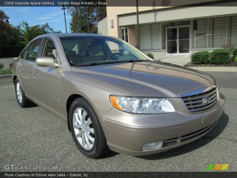 Golden Beige Metallic / Beige 2006 Hyundai Azera Limited