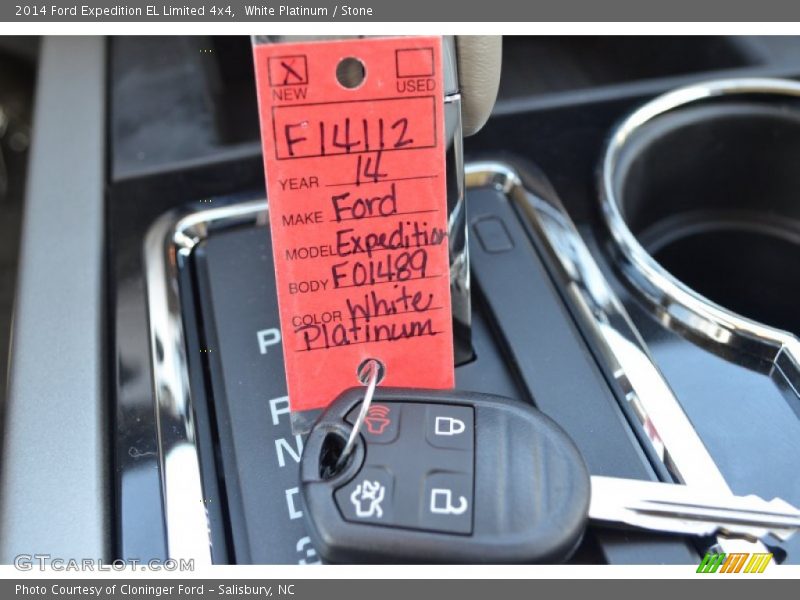 White Platinum / Stone 2014 Ford Expedition EL Limited 4x4