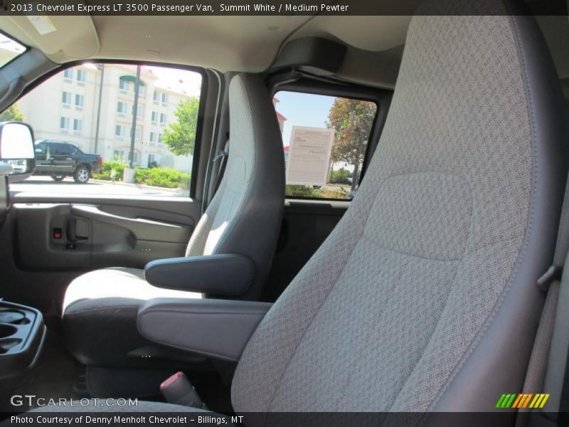 Summit White / Medium Pewter 2013 Chevrolet Express LT 3500 Passenger Van