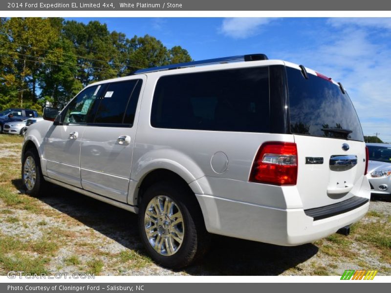 White Platinum / Stone 2014 Ford Expedition EL Limited 4x4