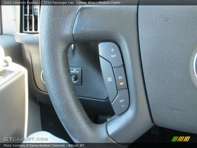 Summit White / Medium Pewter 2013 Chevrolet Express LT 3500 Passenger Van