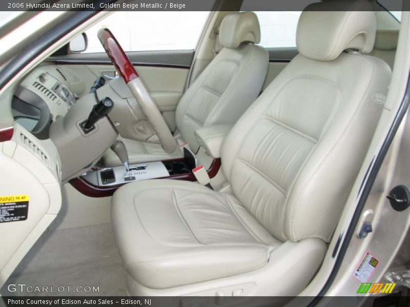 Golden Beige Metallic / Beige 2006 Hyundai Azera Limited