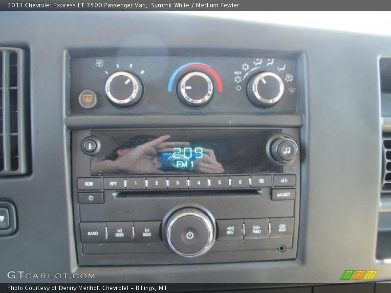 Summit White / Medium Pewter 2013 Chevrolet Express LT 3500 Passenger Van