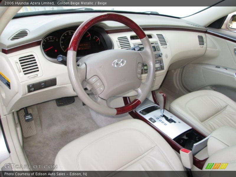 Beige Interior - 2006 Azera Limited 