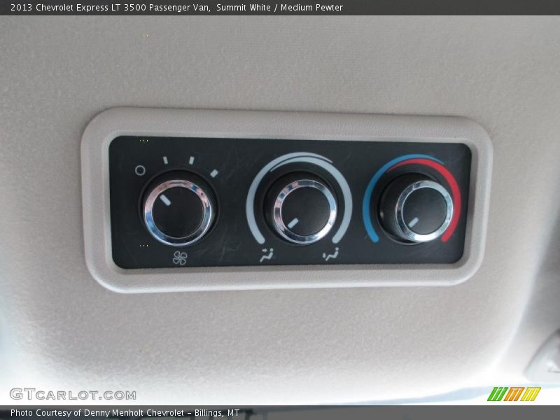 Summit White / Medium Pewter 2013 Chevrolet Express LT 3500 Passenger Van