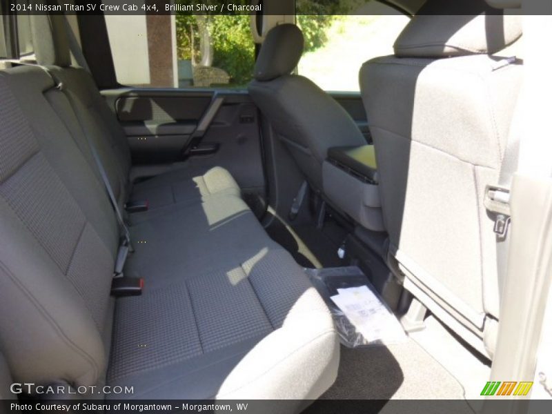 Brilliant Silver / Charcoal 2014 Nissan Titan SV Crew Cab 4x4