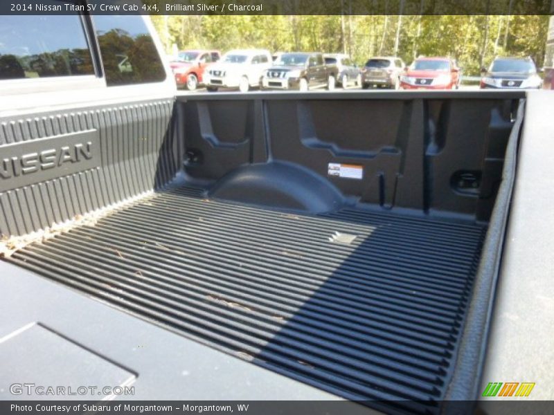 Brilliant Silver / Charcoal 2014 Nissan Titan SV Crew Cab 4x4