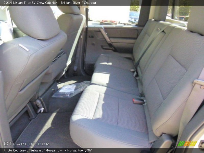 Brilliant Silver / Charcoal 2014 Nissan Titan SV Crew Cab 4x4