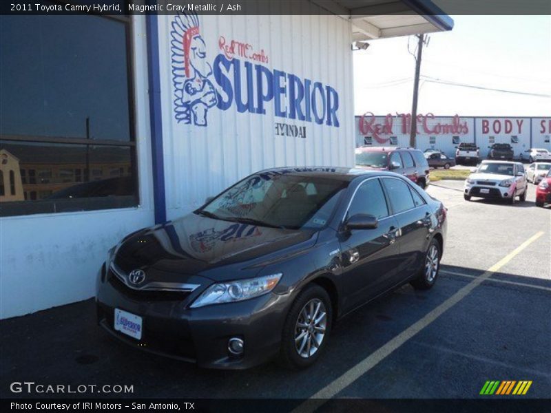 Magnetic Gray Metallic / Ash 2011 Toyota Camry Hybrid