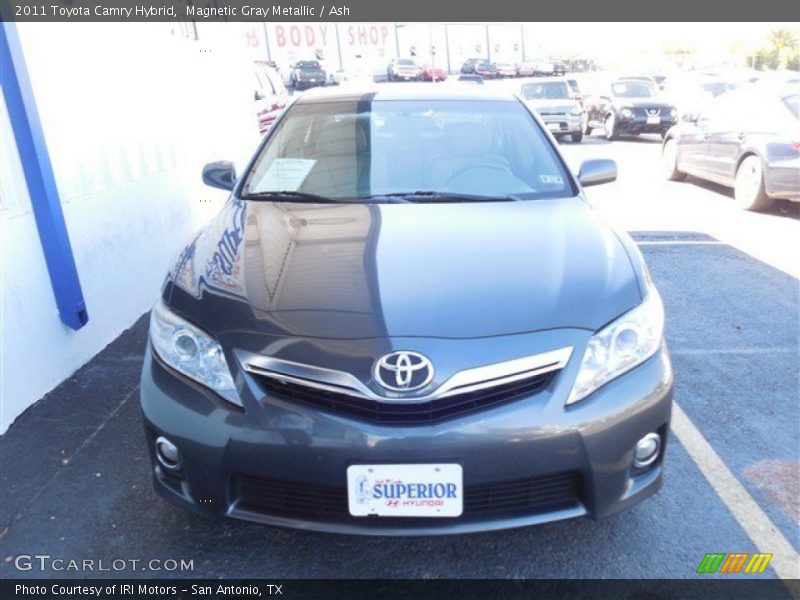 Magnetic Gray Metallic / Ash 2011 Toyota Camry Hybrid