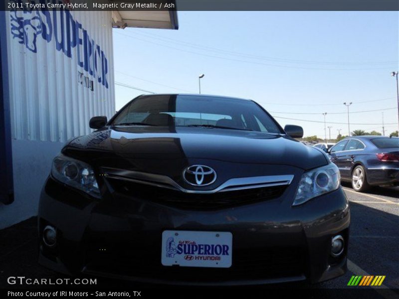 Magnetic Gray Metallic / Ash 2011 Toyota Camry Hybrid