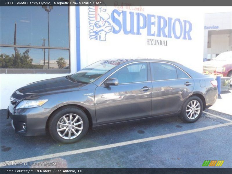 Magnetic Gray Metallic / Ash 2011 Toyota Camry Hybrid