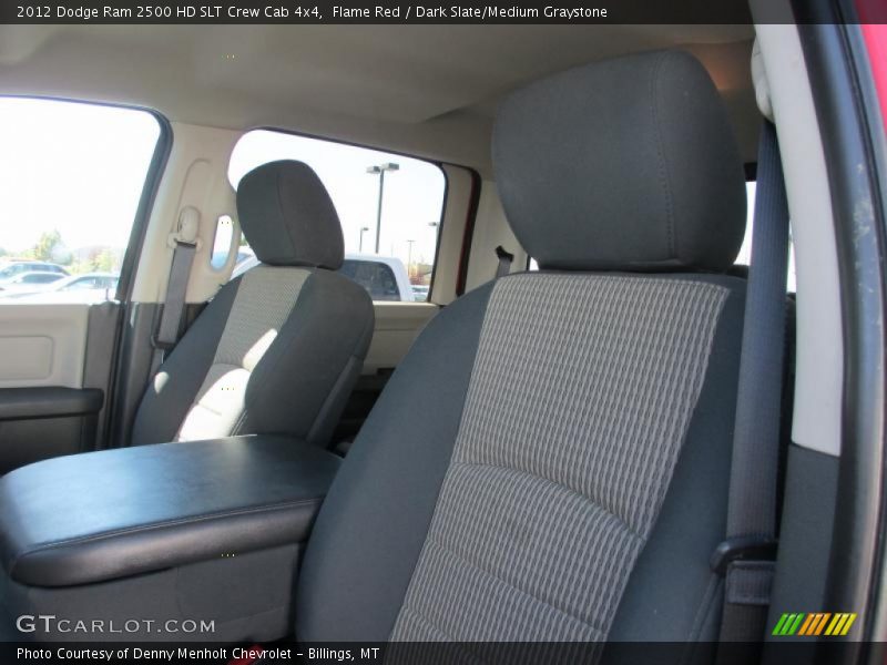Flame Red / Dark Slate/Medium Graystone 2012 Dodge Ram 2500 HD SLT Crew Cab 4x4