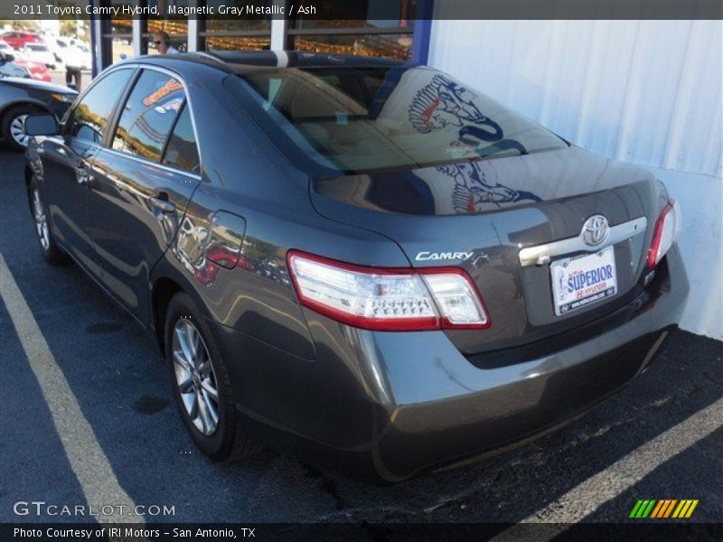 Magnetic Gray Metallic / Ash 2011 Toyota Camry Hybrid
