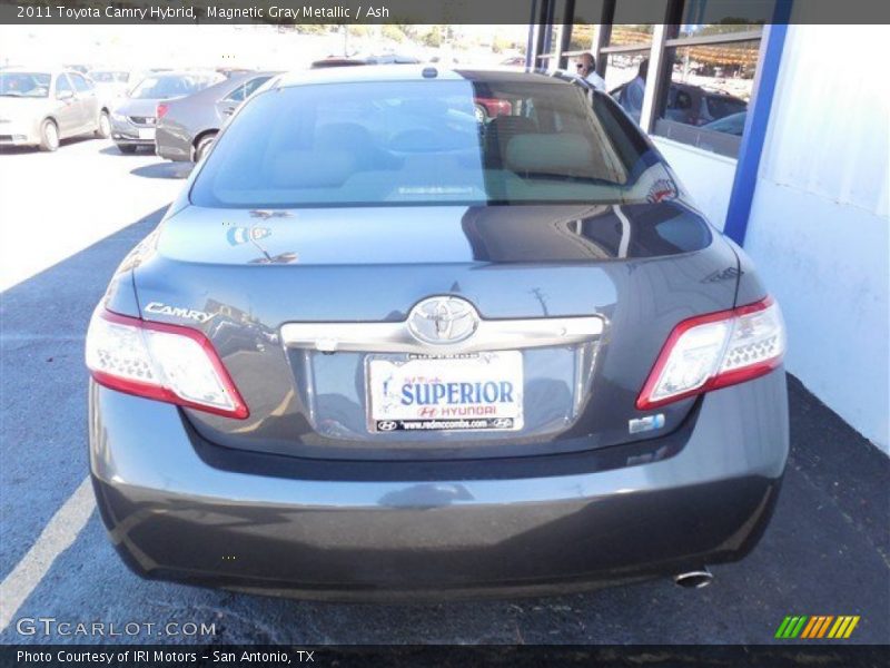 Magnetic Gray Metallic / Ash 2011 Toyota Camry Hybrid