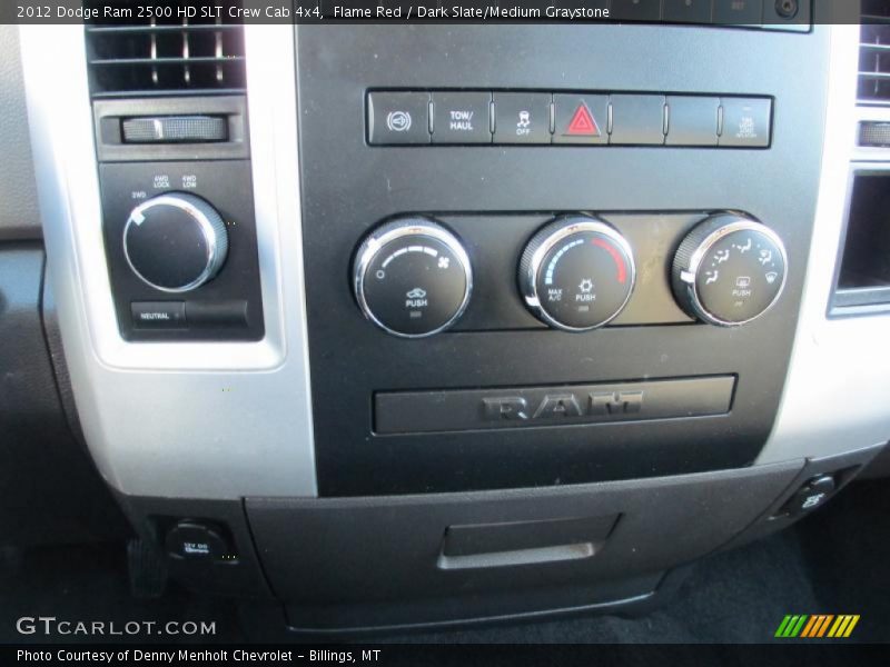 Flame Red / Dark Slate/Medium Graystone 2012 Dodge Ram 2500 HD SLT Crew Cab 4x4