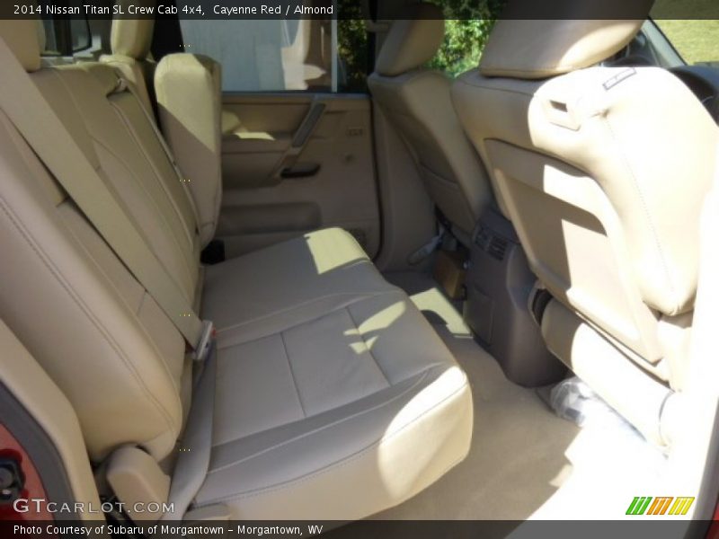 Cayenne Red / Almond 2014 Nissan Titan SL Crew Cab 4x4