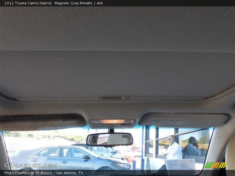 Magnetic Gray Metallic / Ash 2011 Toyota Camry Hybrid