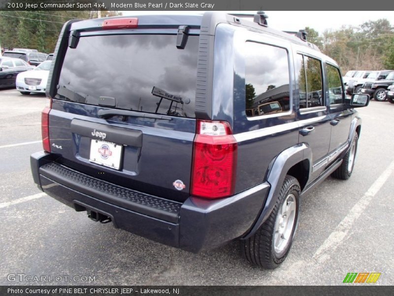 Modern Blue Pearl / Dark Slate Gray 2010 Jeep Commander Sport 4x4