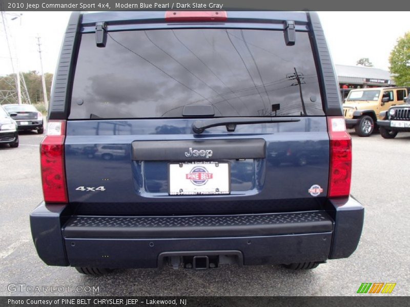 Modern Blue Pearl / Dark Slate Gray 2010 Jeep Commander Sport 4x4