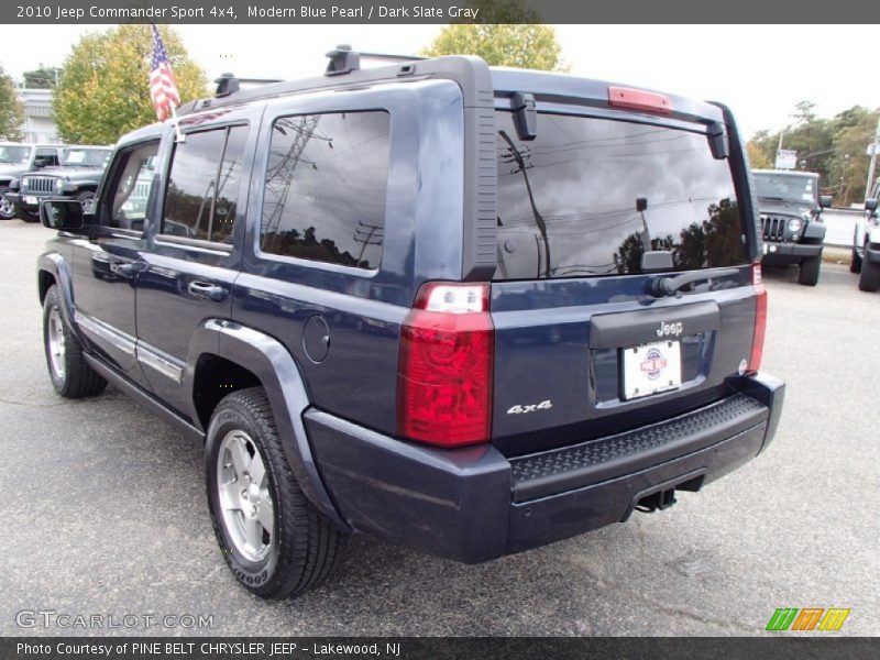 Modern Blue Pearl / Dark Slate Gray 2010 Jeep Commander Sport 4x4