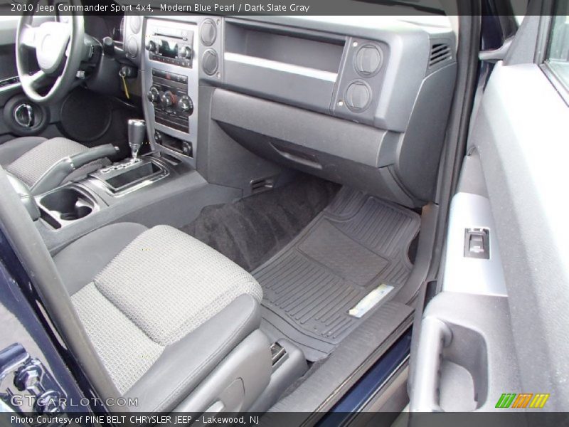 Modern Blue Pearl / Dark Slate Gray 2010 Jeep Commander Sport 4x4