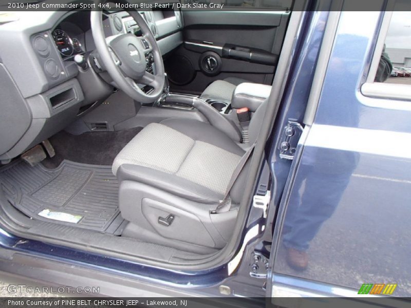 Modern Blue Pearl / Dark Slate Gray 2010 Jeep Commander Sport 4x4