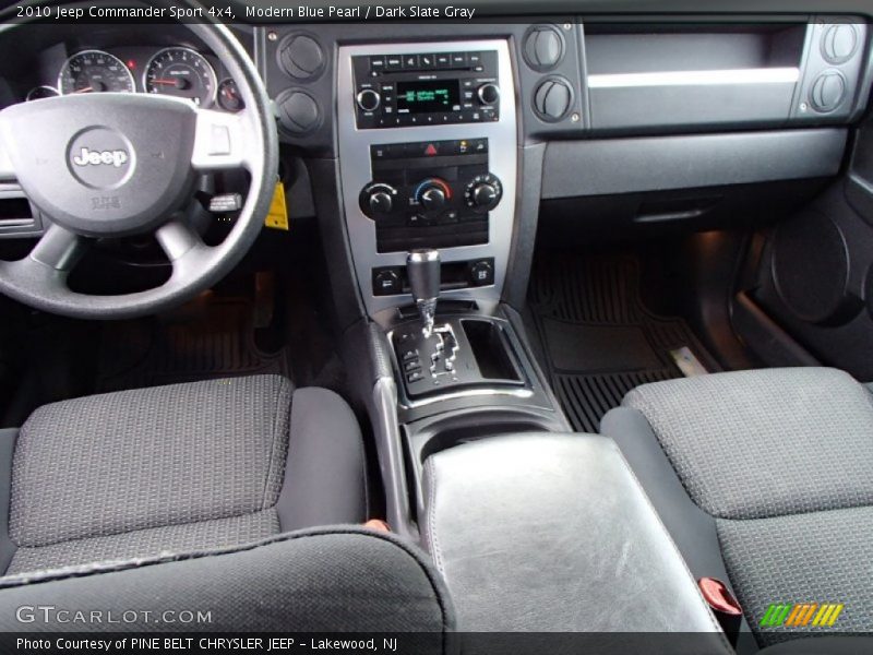 Modern Blue Pearl / Dark Slate Gray 2010 Jeep Commander Sport 4x4